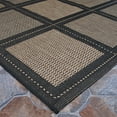 thumbnail image 3 of Couristan Recife Summit Area Rug, 8'6" Round, Cocoa-Black, 3 of 3