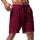 thumbnail image 5 of Pantalones Elásticos de la Cintura de los Hombres de Color Sólido Moda Casual con Bolsillos Encaje de la Cintura Pantalones Cortos, Pantalones Cómodos para Diarios, 5 of 8