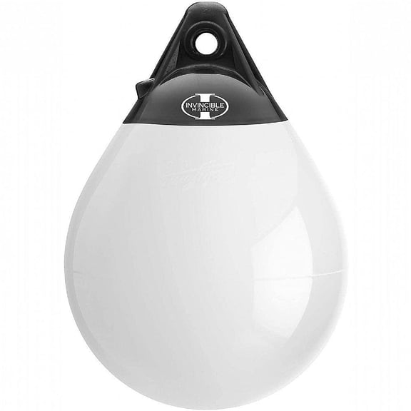 INVINCEABLE Invincible Marine BR50718 18" Anchor Buoy White with Black