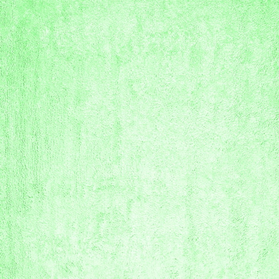 Ahgly Company Indoor Square Solid Emerald Green Modern Area Rugs, 3' Square