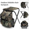 thumbnail image 2 of 1pc  Portable  Backpack Chair - Perfect For Outdoor Camping, Travel, BBQ, Sports & More!, 2 of 8