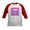 Red/White, variant on CafePress - Besties Furbever Kids Baseball T Shirt - Kids Cotton Baseball Jersey, 3/4 Sleeve Shirt