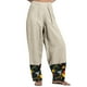 thumbnail image 1 of Pntutb Mujer Casual Recto Bolsillos Estampado Pierna Ancha Pantalones Sueltos Patchwork Pantalones Largos Pntutb Pntutb-508, 1 of 1