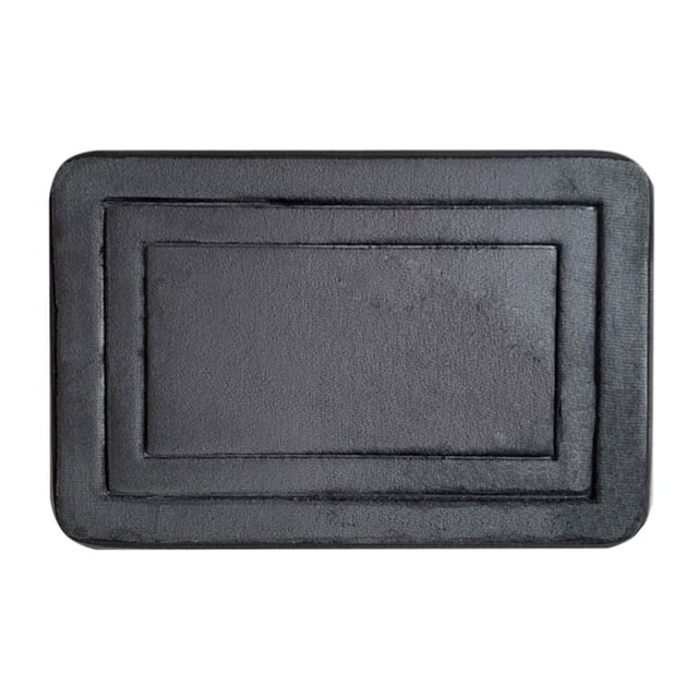 Alfombrilla absorbente antideslizante para baño, lavable a máquina, suave y absorbente para el baño.