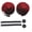Red, variant on Riousery Anti-Skid PU Road Bike Handlebar Tapes Soft Breathable Mountain Bicycle Handle Bar Wrap (2 Rolls) - Black