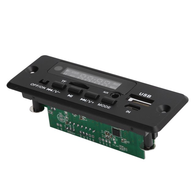 YLSHRF TF02CAV 12V Voiture Numérique MP3 Décodeur Audio Module de Carte aux USB 2.0 WAV