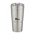 thumbnail image 1 of Termo Acero Inoxidable Plata C/Tapa Plastico Tritan Bubba, 1 of 3