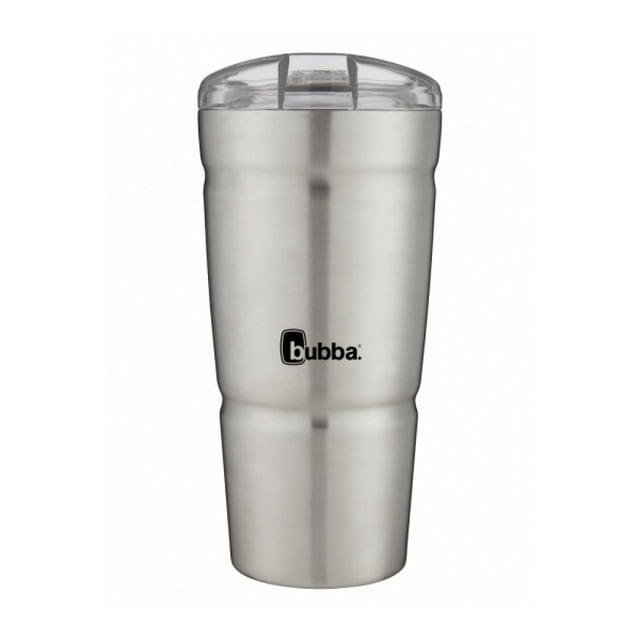 Termo Acero Inoxidable Plata C/Tapa Plastico Tritan Bubba