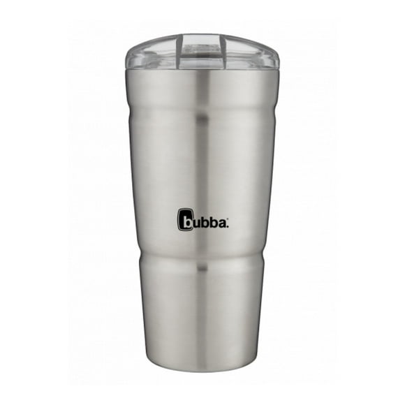 Termo Acero Inoxidable Plata C/Tapa Plastico Tritan Bubba