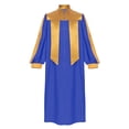 thumbnail image 6 of JOANKDMI Unisex Adult Classic Choir Judge Minister Costume Long Gown Robe with Contrasting Stole for Stage Performance Themed Roleplay Event and Roleplay Suit, 6 of 6