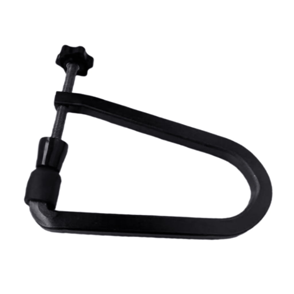CEORPER Acoustic Guitar Bridge Clamp Adjustable Fretboard Clip with Block for Guitar Repair and Maintenance Accessory