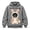 D-Grey145, variant on DHFJKG Women's Hoodie With Pet Pouch, Cute Rabbit Graphic Pet Holder Zipper Pocket Carries Pullover