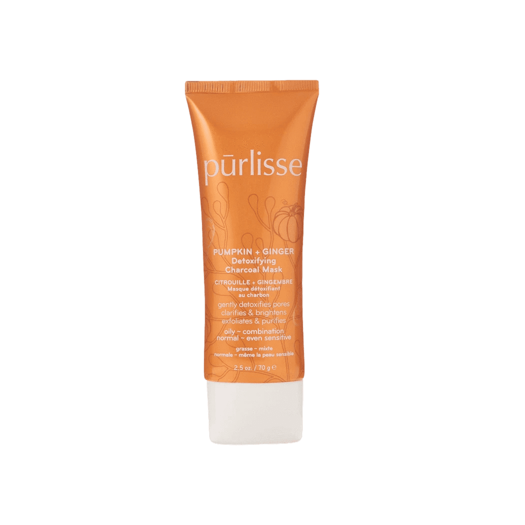 Purlisse Pumpkin & Ginger Detoxifyling Charcoal Mask 2.5 oz. - Walmart.com