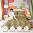 thumbnail image 3 of Erosebridal Geometric Line Pattern Full Size Comforter Sets,Aesthetic Striped Bedding Comforter Set,Polkadot Reversible,3-Piece,1 Comforter and 2 Pillowcases, 3 of 7