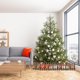 thumbnail image 4 of Fiudx Liquidación de ahorros de verano Decoraciones navideñas Valla de árbol de Navidad Valla decorativa de plástico en esquina, 4 of 7