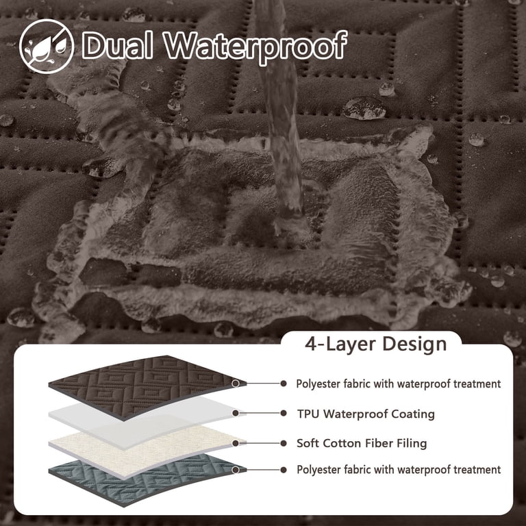Waterproof Dog Couch Cover, Reversible Blanket 82x102 photo 2