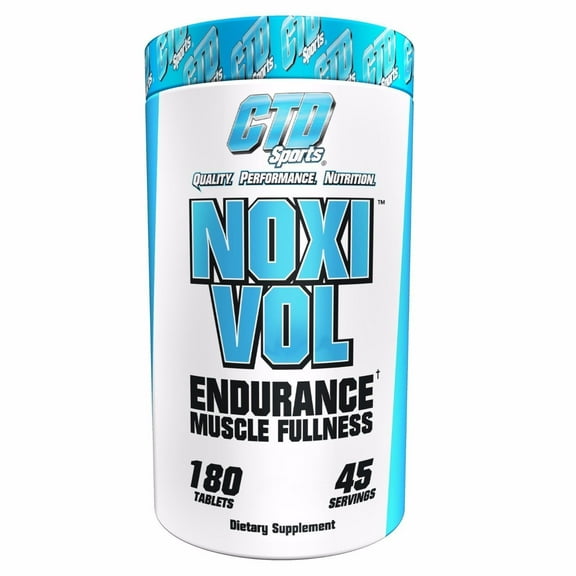 CTD NOXIVOL 180 TABLETS Vasodilator Pumps Boost Nitric Oxide