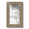 thumbnail image 2 of ArtToFrames 6x11" Ornate Silver with Bead Picture Frame, Silver Wood Poster Frame, with Regular Glass and 2 (FBPL-5076), 2 of 7
