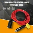 Extension Cord Car Male Cigarette Lighter Socket Plug Heavy Duty