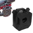 thumbnail image 4 of Latas de Almacenamiento de Gasolina y Aceite de 5 Litros y 1,3 Galones, Kimiss Contenedor de Tanque de Combustible de Gas Portátil, Tanque de Respaldo de Emergencia Negro para, 4 of 7