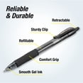 thumbnail image 4 of Pilot G2 Retractable Gel Ink Pens, Fine Point, 0.7 mm, Black Ink, 10 Pack, 4 of 10