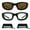 HD + Clear, variant on Motorcycle Riding Sunglass Padded Safety Polycarbonate Lens Men Women