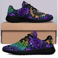 thumbnail image 3 of Hippie With A Rock and Roll Heart Shoes Sneakers for Women Men Black Size 10.5, 3 of 7