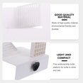 thumbnail image 4 of COMPUKAS 1Set White Plastic Turtle Basking Platform for Resting and Sunbathing 9.4X6.9X2in, 4 of 8