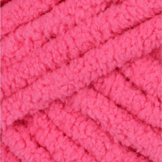 Bernat Blanket Brights 6 Super Bulky Polyester Yarn Pixie Pink 10.5oz 300g 220 Yards