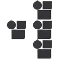 thumbnail image 2 of 12 pcs Induction Cooktop Mat Reusable Countertop Mat Induction Cooker Pad Cooking Pad, 2 of 5