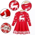 thumbnail image 1 of Robe Chandail de Noël pour Filles Enfants Robe d'Hiver Décontractée pour Bébé 2-7 Ans, 1 of 5