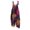 Hot Pink, variant on BOMYJESK Women Halloween Jumpsuits Floral Printed One Piece Sleeveless Rompers Overalls Loose Boho Spaghetti Strap Rompers Khaki 3XL