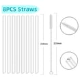 thumbnail image 2 of Pajitas de repuesto para vaso Stanley IceFlow 2.0 de 900 ml, paquete de 8, 2 of 7