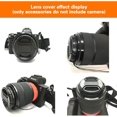 thumbnail image 4 of 2 Pcs Capuchon d'Objectif de Caméra, Diamètre 37 mm, Capuchon de Protection à Encliqueter, Compatible avec Nikon, Canon, Sony, Sigma, Tamron, Olympus, Fujifilm, Couverture Universelle de Caméra, Capuchon de Protection d'Objectif, 4 of 4