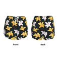 thumbnail image 5 of Lsque Lilies Flowers Printed Women's Running Shorts with Liner Pockets,Elastic Quick Dry Workout Athletic Gym Yoga Shorts,Womens High Waist Shorts-XX-Large, 5 of 9