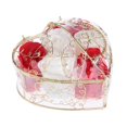 thumbnail image 1 of 6 uds baño pétalo ducha Rosa flor jabón boda decoración regalo de la madre Rojo y blanco jinwen Pétalos de flores de jabón, 1 of 8