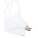 thumbnail image 5 of Sostén CRZ YOGA Butterluxe Blanco sin Aros con Tirantes Cruzados y Escote en V Talla S, 5 of 5
