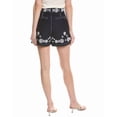 thumbnail image 3 of Cinq à Sept womens  Mazie Eyelet Aldi Short, 0, Navy, 3 of 4