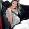 thumbnail image 3 of Regulador de cinturón de seguridad para embarazadas, cinturón de embarazo para coche beige, 3 of 5