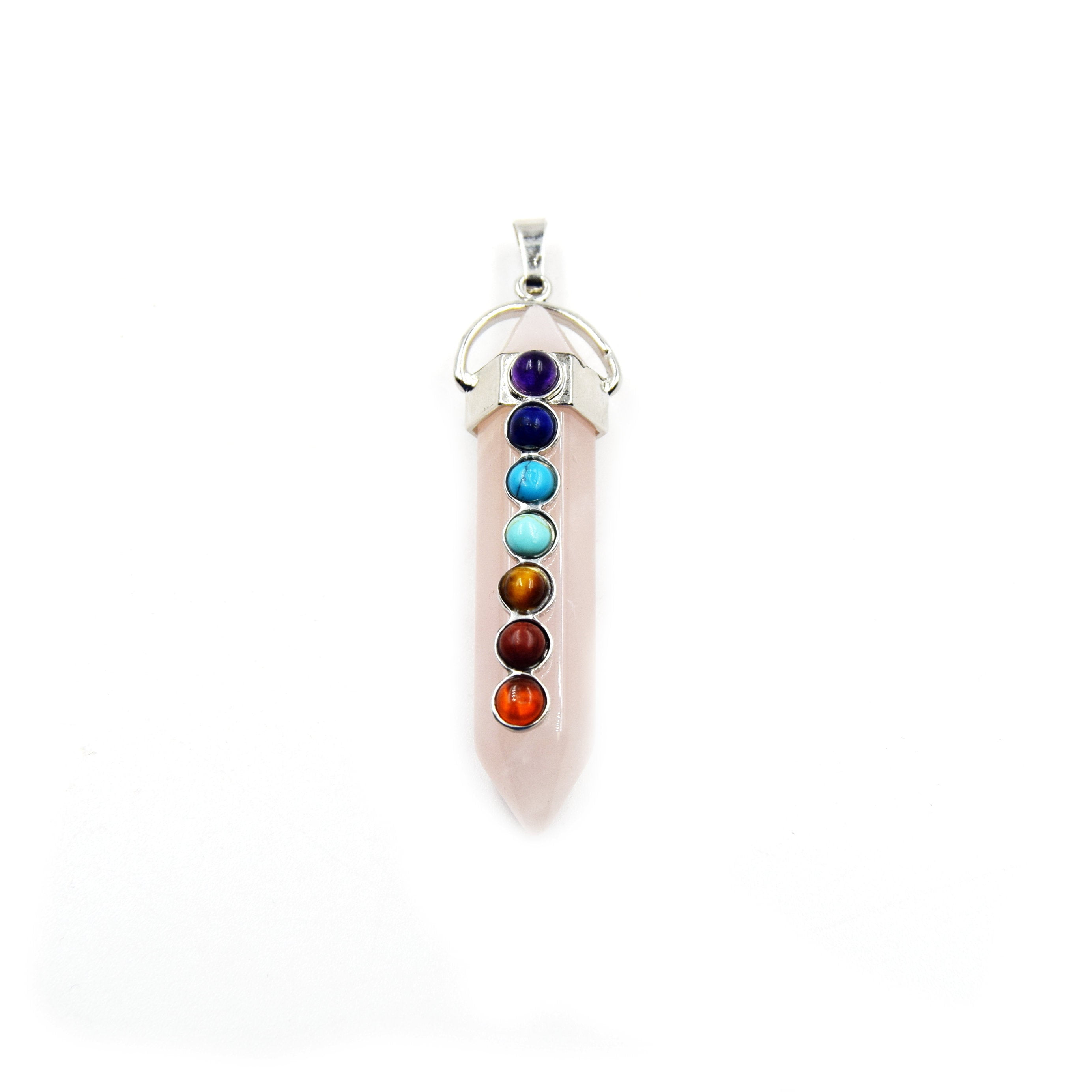 Natural Mix agate Hexagonal Point Pendant Chakra Gemstone Jewelry Necklace Beads Natural Mix agate Hexagonal Point Pendant Chakra Gemstone Jewelry Necklace Beads