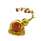 thumbnail image 4 of Estante de vino de calabaza china, decoración de resina, soporte para vino, regalo para amantes del vino, perfecto para Oro, 4 of 8
