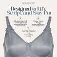 thumbnail image 4 of Dominique Mystique Minimizer Bra #7000 – Seamless Full Figure Underwire Lingerie for Women, Smooths & Shapes, 4 of 6