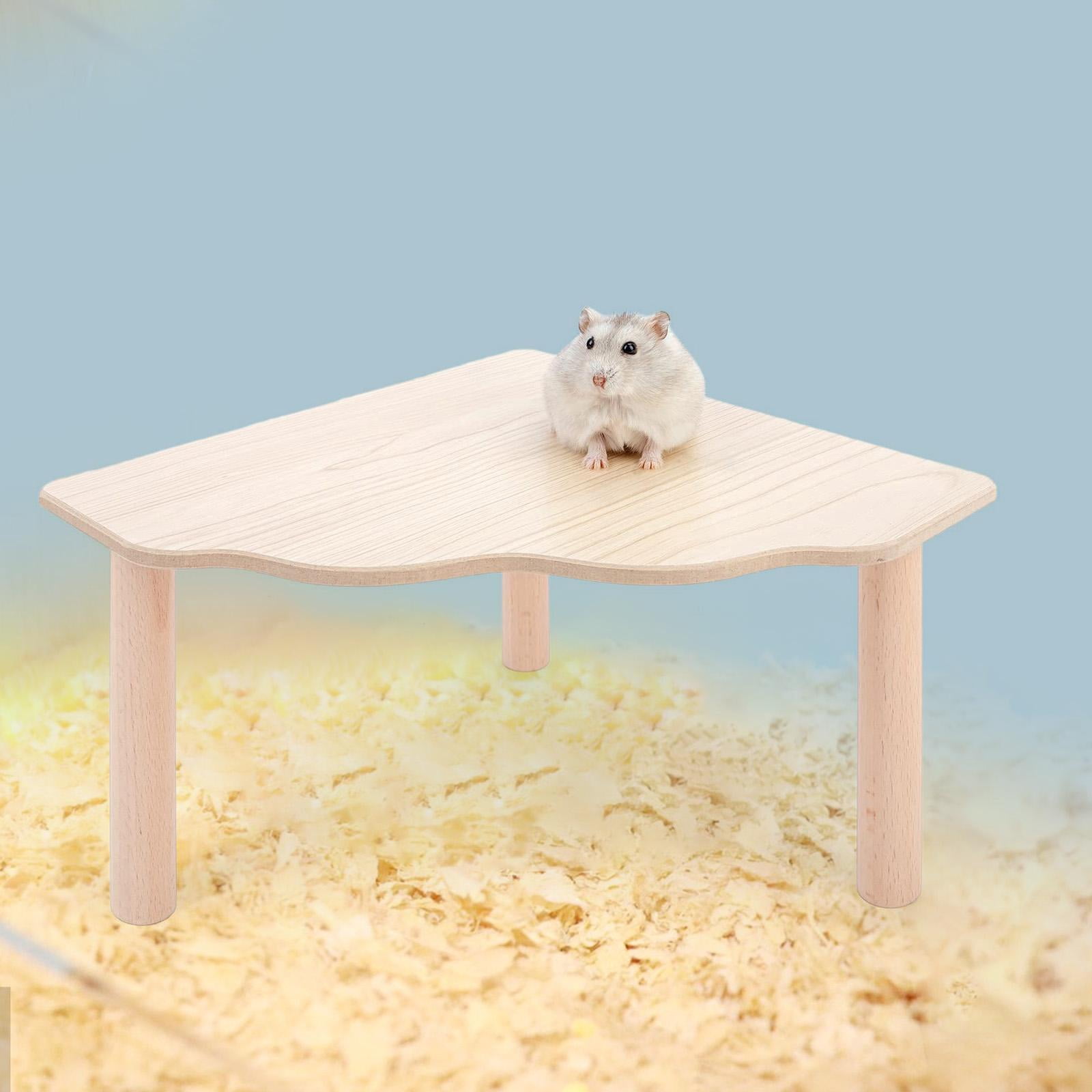 balikha Hamster Platform Portable Cage Landscaping Base for Small Animals Gerbil Rat