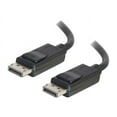 thumbnail image 1 of C2G 6ft Ultra High Definition DisplayPort Cable with Latches - 8K DisplayPort Cable - M/M - DisplayPort cable - DisplayPort (M) to DisplayPort (M) - 6 ft - black, 1 of 5