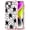 Drawing Stars, variant on for iPhone 13 / iPhone 14 Case Cute - Military-Grade 20 ft Drop Protection Shockproof Phone Case - Funny ET Alien Design (6.1") Glitter Pink