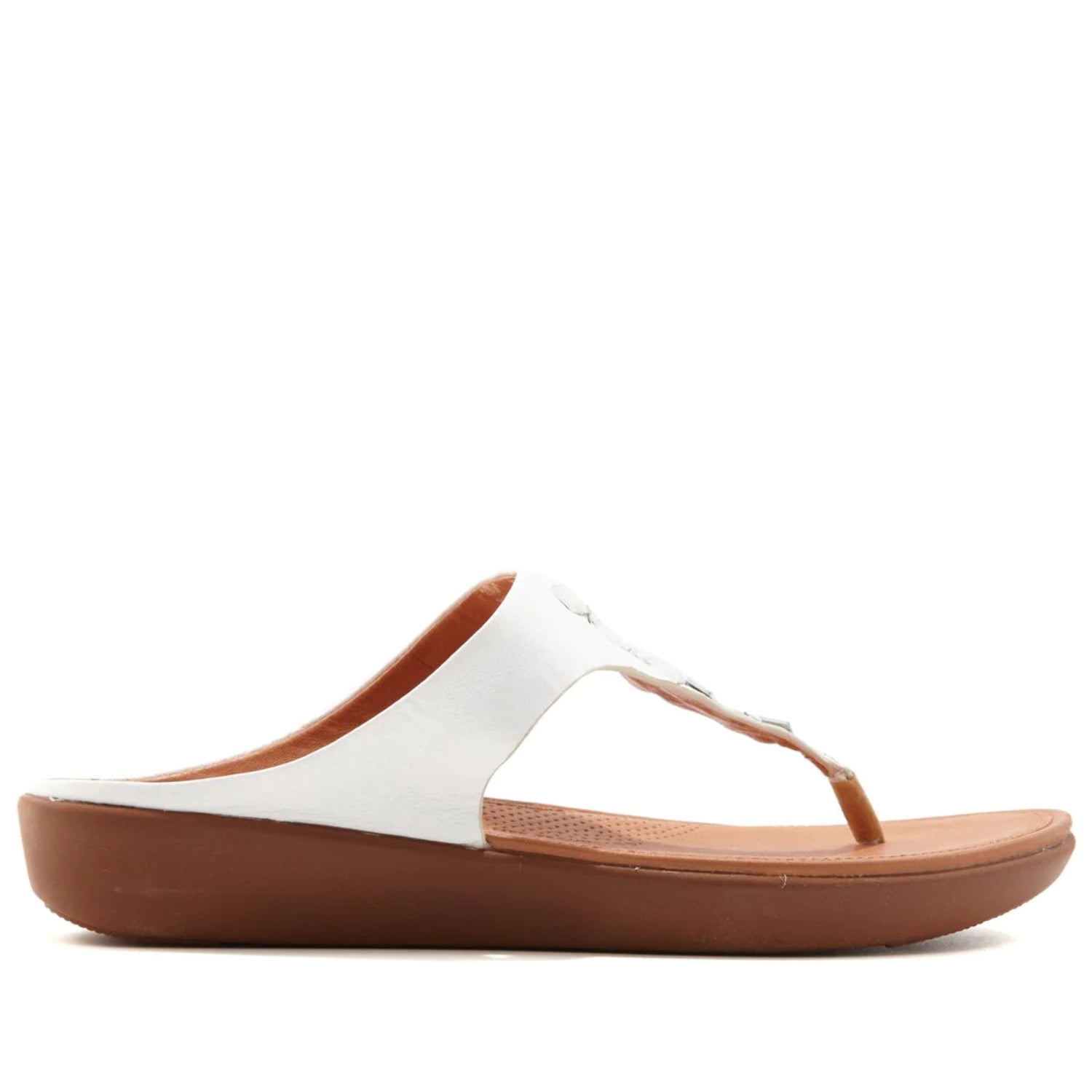 fitflop womens banda ii crystal leather toe post sandals - Walmart.com
