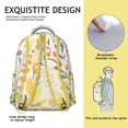 thumbnail image 5 of "Wildflower & Sunflower Backpack - Stylish School Backpack for Women, Water-Resistant, Spacious, Laptop Compartment, Comfortable", 5 of 6