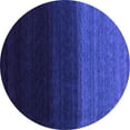 thumbnail image 1 of Ahgly Company Indoor Round Abstract Purple Contemporary Area Rugs, 6' Round, 1 of 4