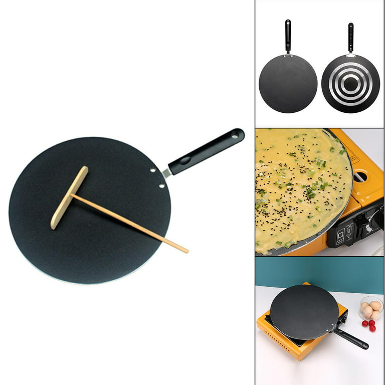 1 piece Pancake Round Griddle Tortilla Maker Flat Pan Classic for Home