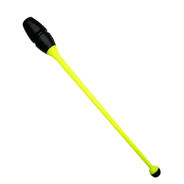 Barra de gimnasia rítmica perfecl de goma Amarillo 46 cm